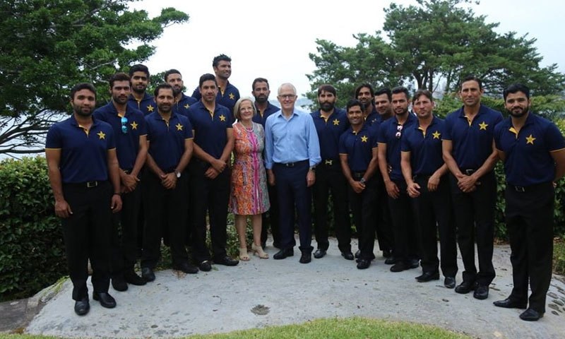 Australian Prime Minister Hosts Pakistan Cricketers On New Year