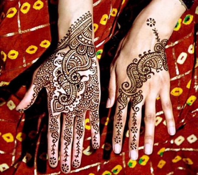 Back And Front Hand Mehndi