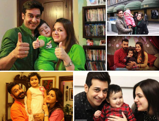 Pakistani Actress With Their Family
