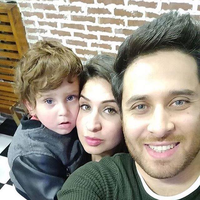 Haroon Shahid With His Cute Son & Wife