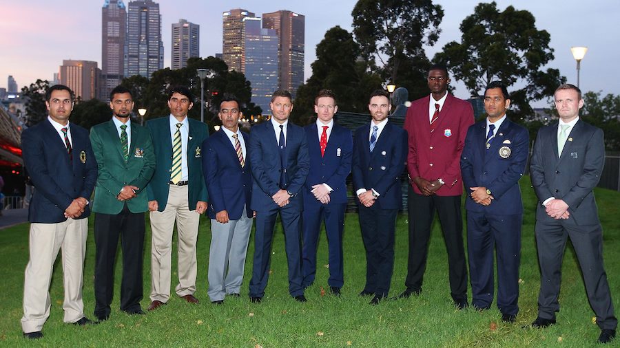 10 Of 14 Team Captains Line Up After Opening Ceremony ... - 900 x 506 jpeg 103kB