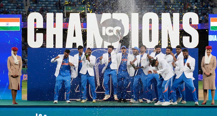 India Won The Champions Trophy 2025