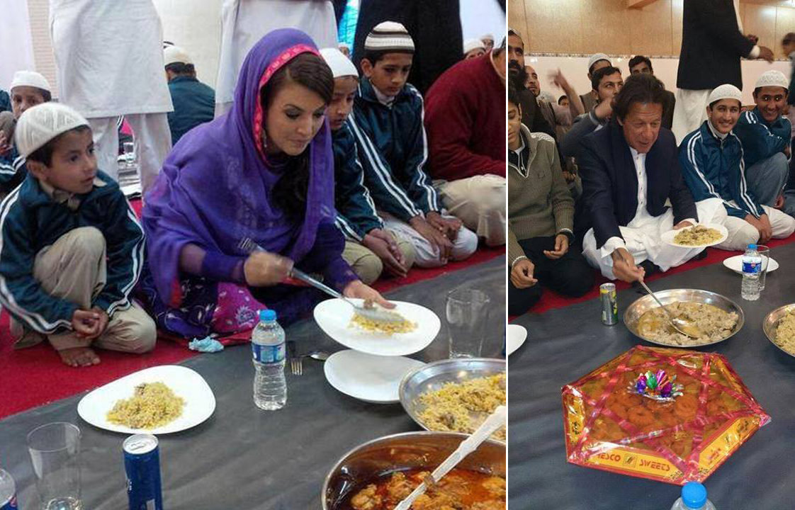 Imran Khan And Reham Khan Celebrated Valima With Mufti saeed