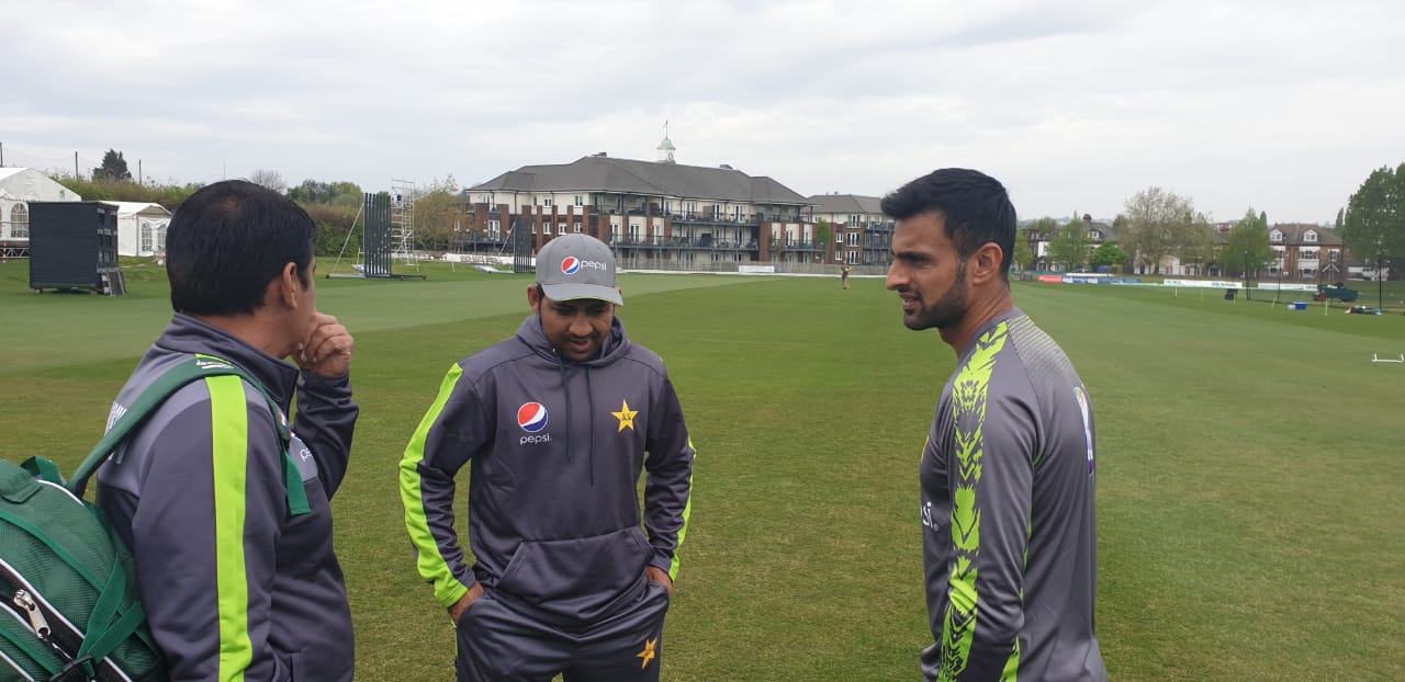 Pakistan Team Practice Session In England