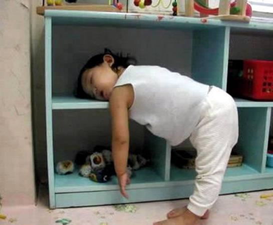 Children Funny Sleep