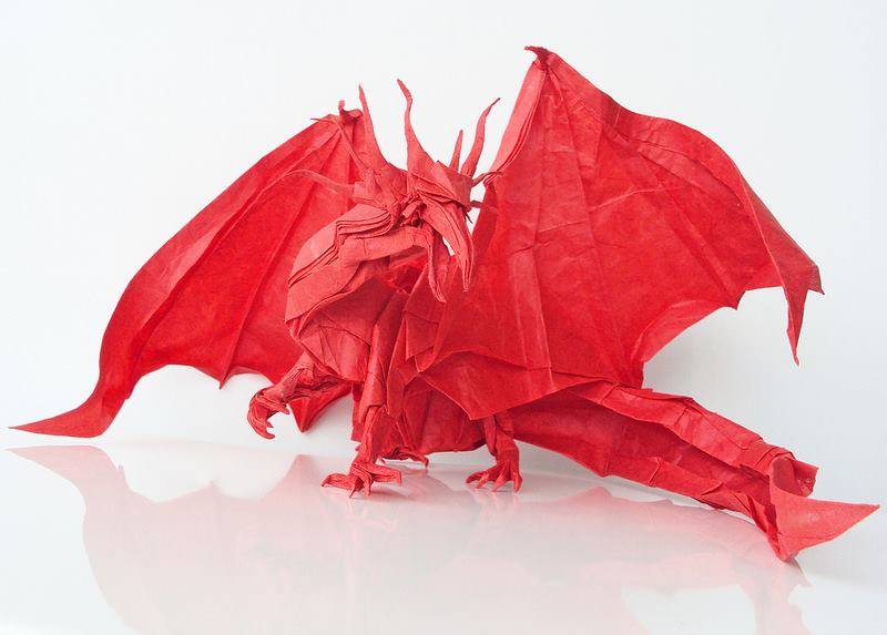 Amazing Paper Art Dragon