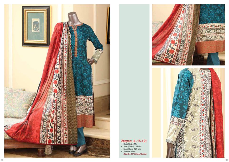 Junaid Jamshed Lawn Collection