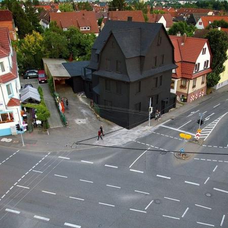 A Complete Black House in Germany
