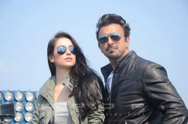  Handsome Shaan Shahid With Brazilian Model On Shoot 