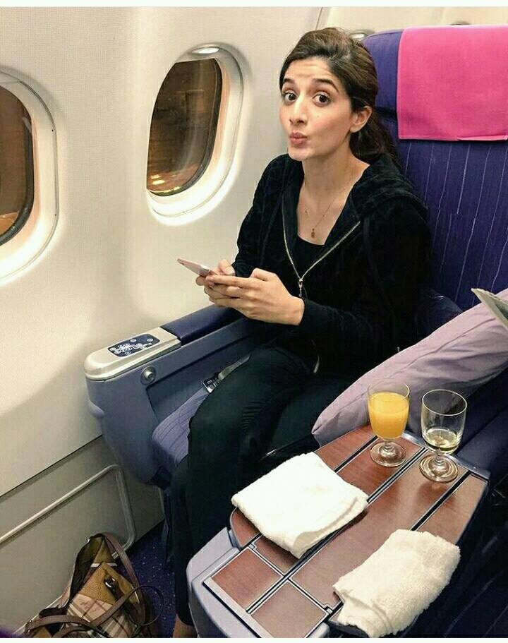 ‎Mawra Hocane clicked on her way to ‪‎Bangkok‬