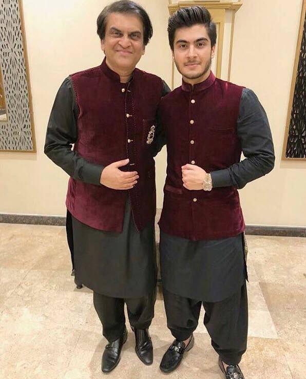 Abdullah Kadwani Along With His Son Haroon