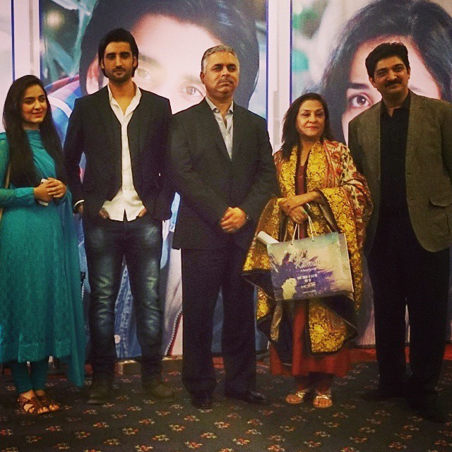 Agha Ali And Yumna Zaidi At Launch Of Kis Se Kahoon