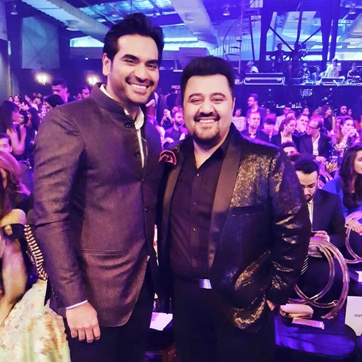 Ahmed Ali Butt with Humayun Saeed in LSA 2015