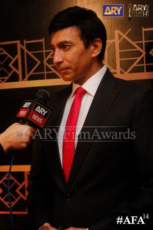 Aijazz Aslam At ARY Film Awards
