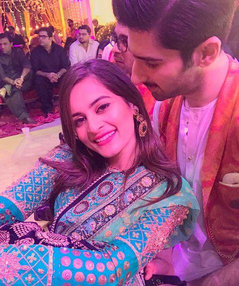 Aiman Khan With Muneeb Butt - Arts & Entertainment Images & Photos