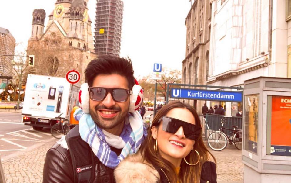 Aiman & Muneeb Enjoying Their Honeymoon In Germany