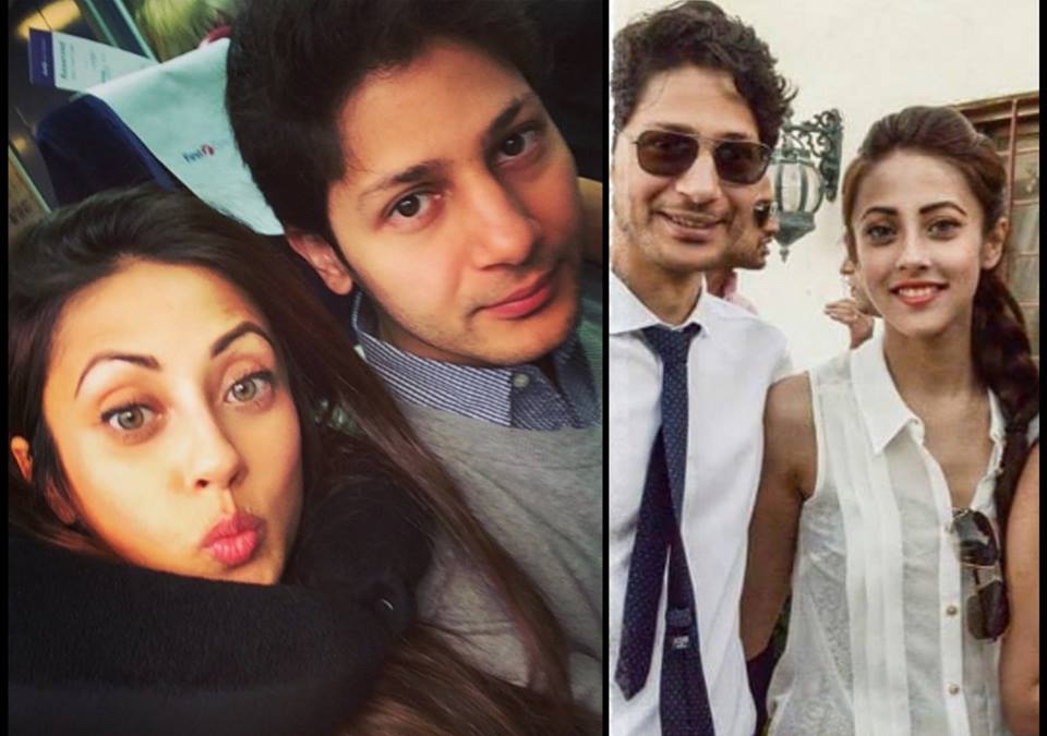 Ainy Jaffri With Her Husband Faris Rahman In UK