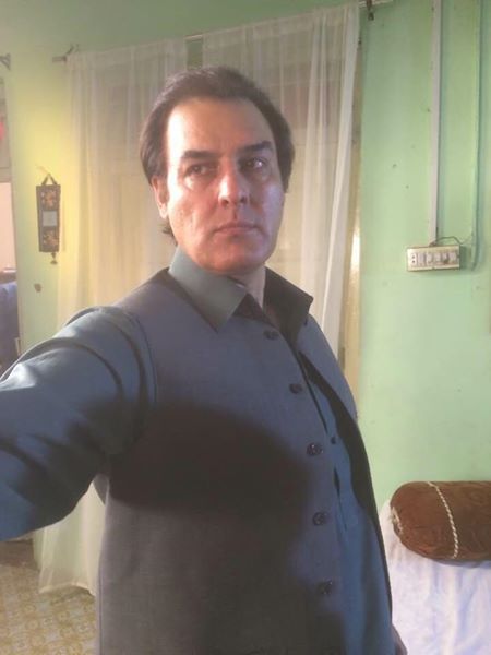 Ajub Gul During The Shooting