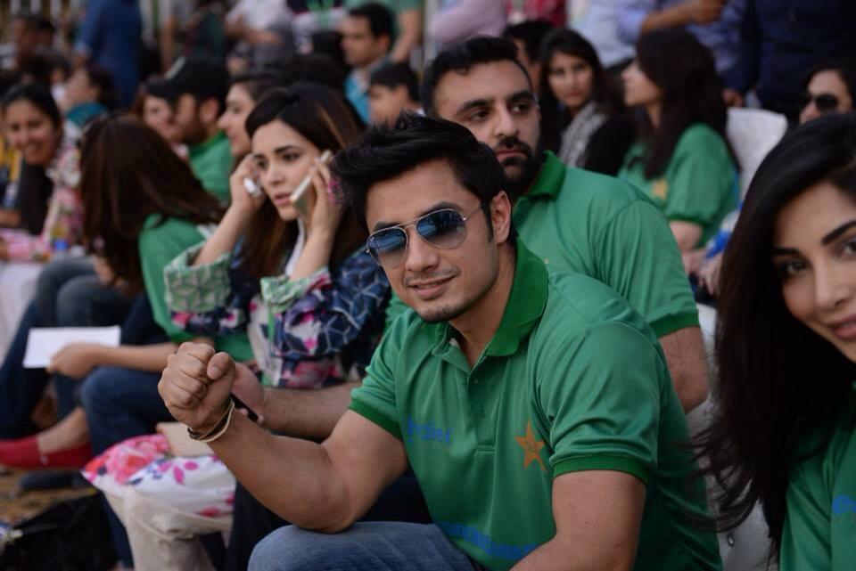 Ali Zafar Spotted At Gaddafi Stadium Lahore