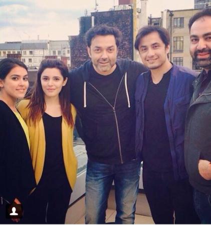 Ali Zafar With Boby Deol