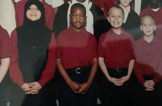 Arij Fatyma School Days Pic In USA