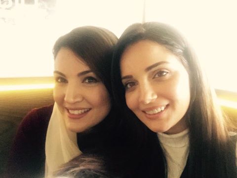 Armeena Khan Selfie With Reham Khan