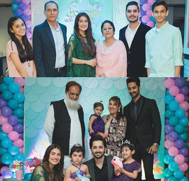 Ayeza Khan With Her Family