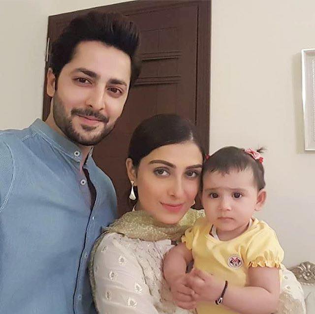 Ayeza & Danish With Baby Hoorain