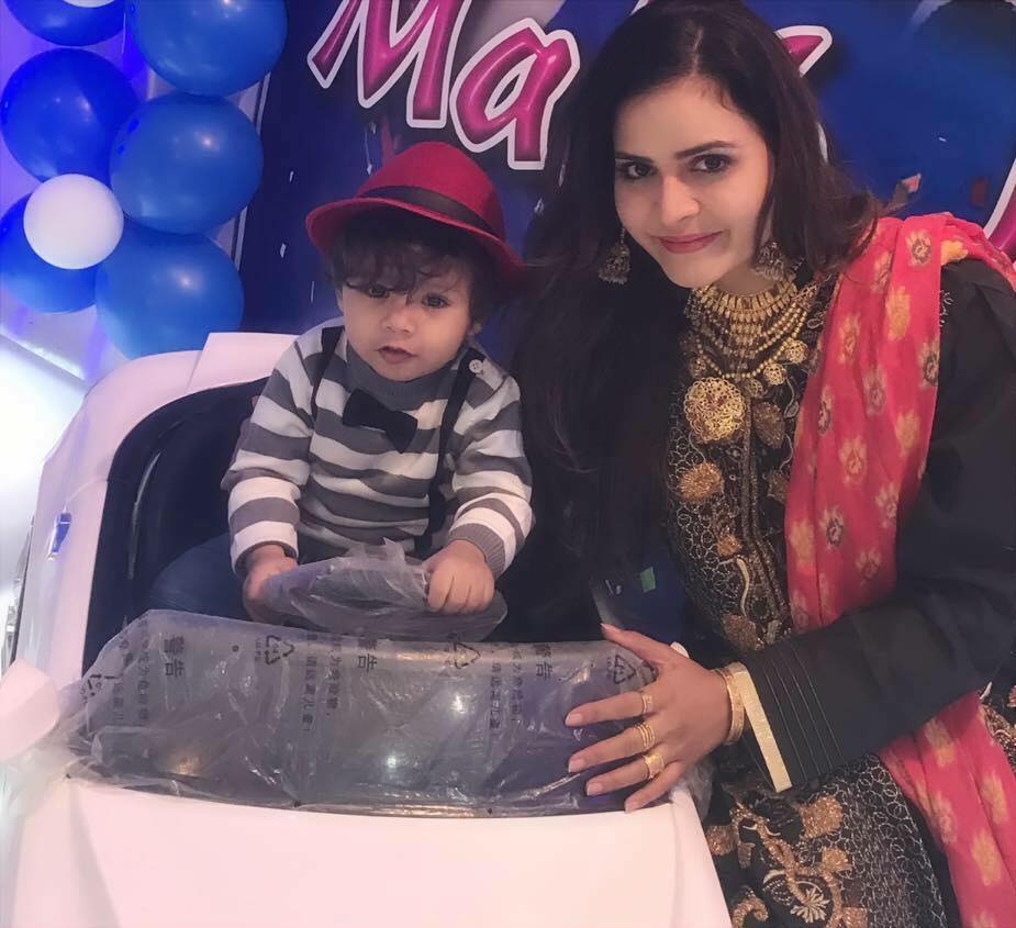 Beenish Chohan With Her Cute Son