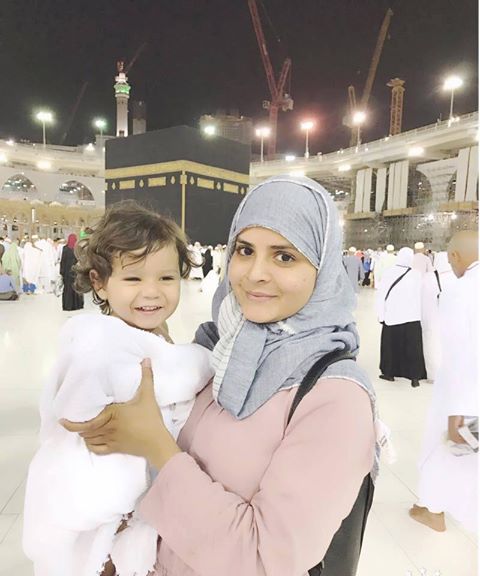 Beenish Chohan With Her Son