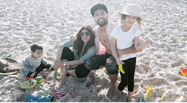 Fahad Mustafa Enjoying With Family
