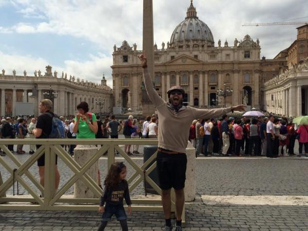 Fahad Mustafa In Vatican City