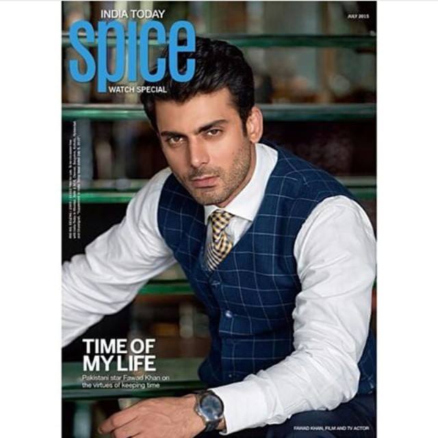 Fawad Khan Cover Face For Spice Magazine