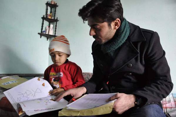 Fawad Khan Met Orphans in Islamabad 