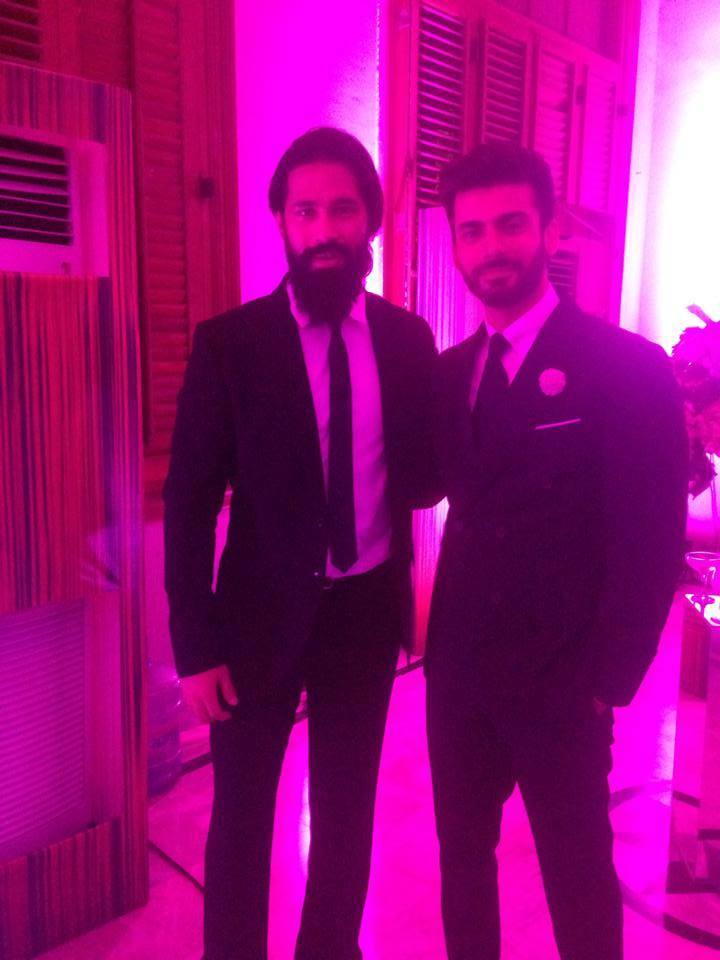 Fawad khan With Famous Model Abbas Jafferi