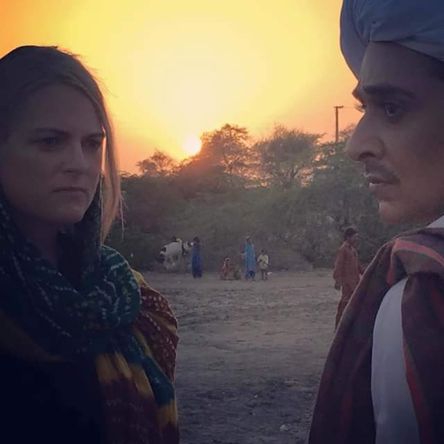 Faysal Qureshi in Interior Sindh on The Location of Upcoming Project