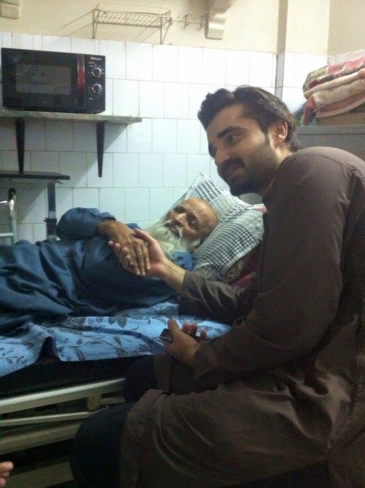 Hamza Ali Abbasi Visited Abdul Sattar Edhi