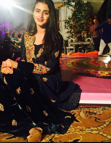 Hira At Recent Wedding