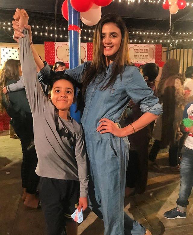 Hira Salman With Her Son