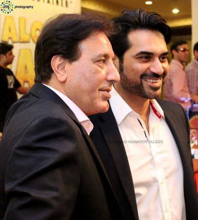 Humayun Saeed & Javed Sheikh At Music Launch Of Na Maloom Afraad