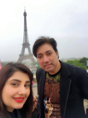 Javeria And Saud In Paris