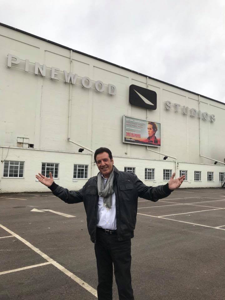 Jawed Shiekh Spotted At Pinewood Studios In London