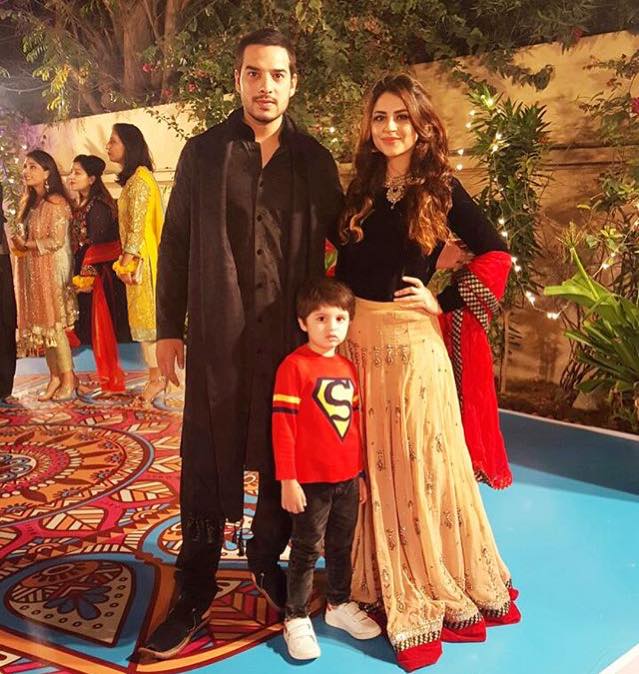 Kanwar & Fatima With Their Son Almir