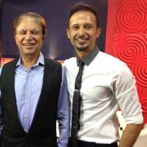 Living Legend Rahat Kazmi with son Ali Kazmi very talented actor