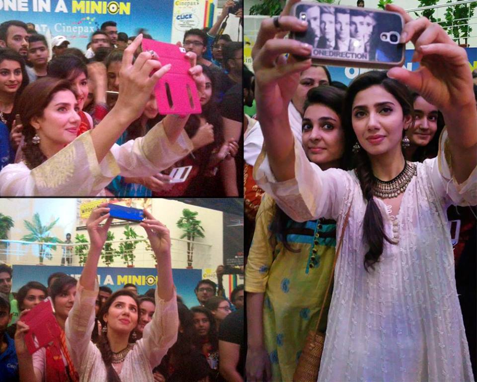 Mahira Khan At Cinepax City Auditorium ‪‎Karachi‬