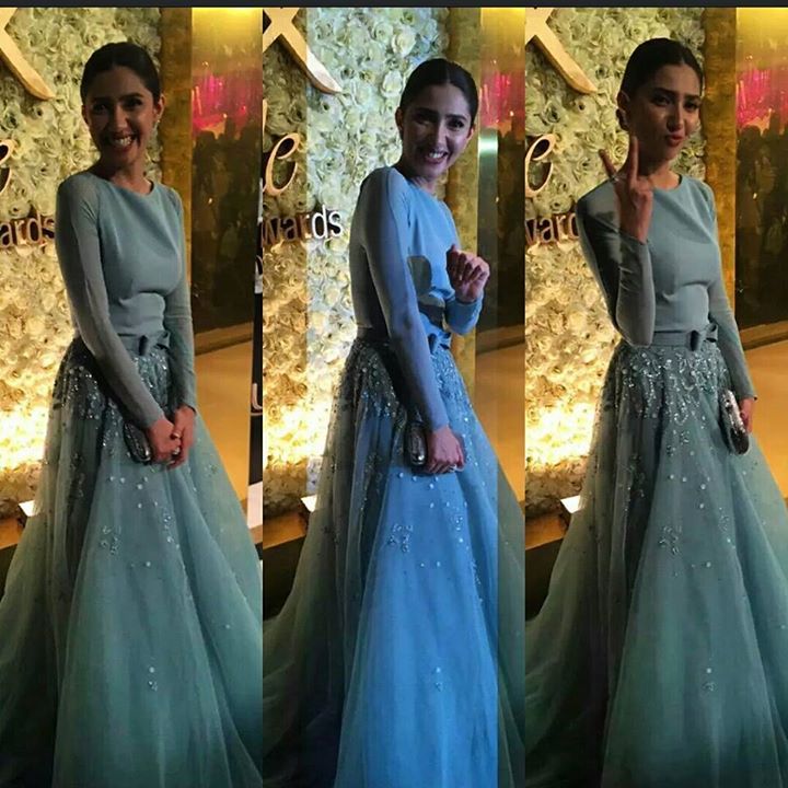 Mahira Khan at the Red Carpet of Lux Style Award 2015
