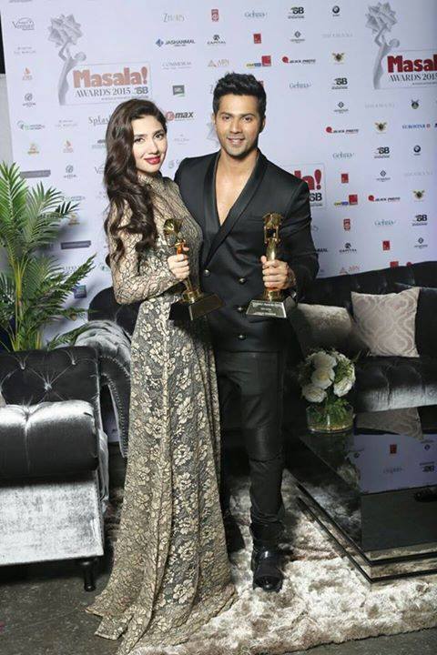 Mahira khan with Varun Dhawan