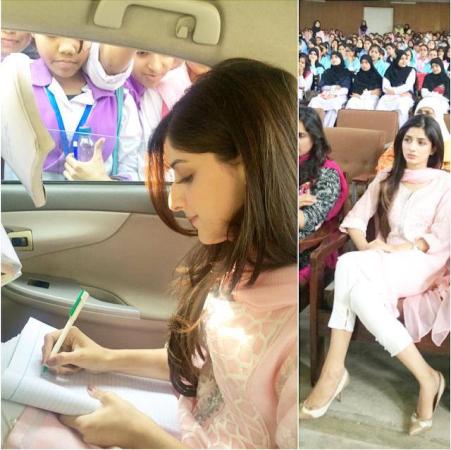 Mawra Hocane At Shaukat Khanum Breast Cancer Awareness Campaign 2014