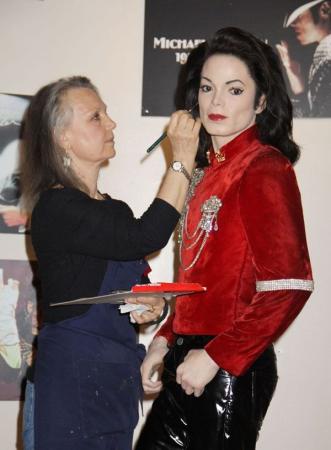 Michael Jackson Wax Statue