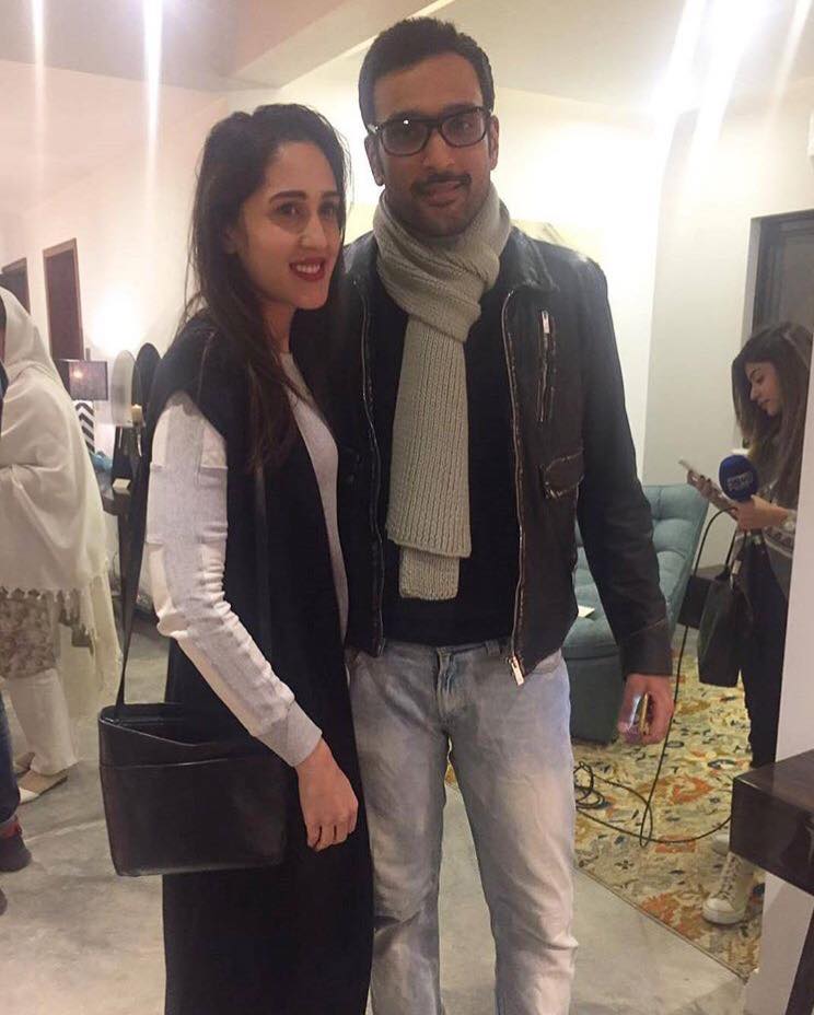 Mira Sethi & Ali Sethi At Omer Nabi Studio